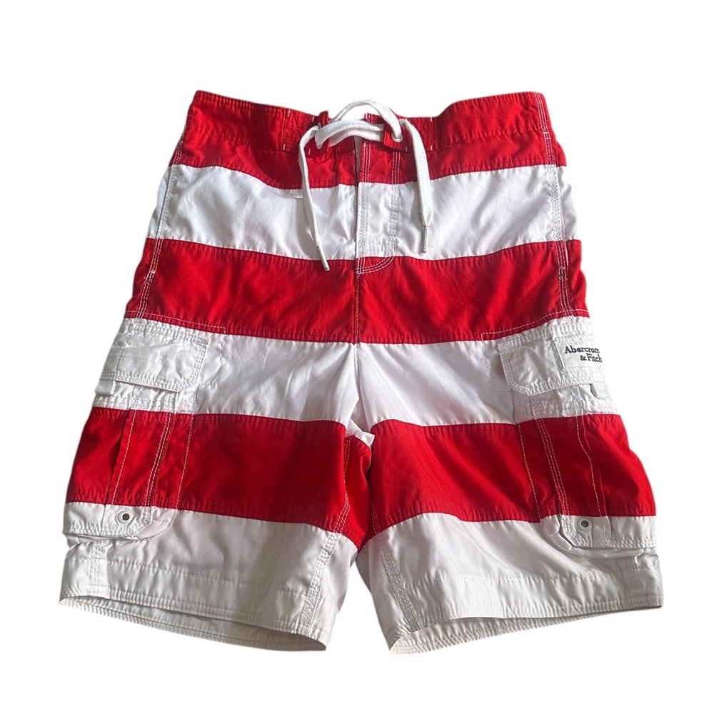 Abercrombie & Fitch Heavy Cargo Swim Trunks‎ Shorts Mens Medium